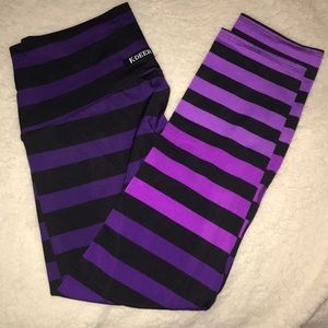 K-Deer Purple Ombré Leggings